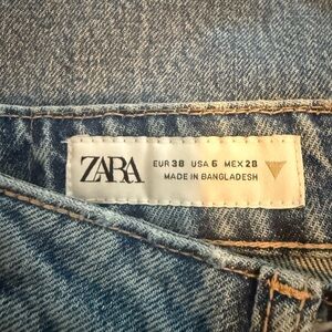 Zara Women’s Denim Jeans in Classic Blue
